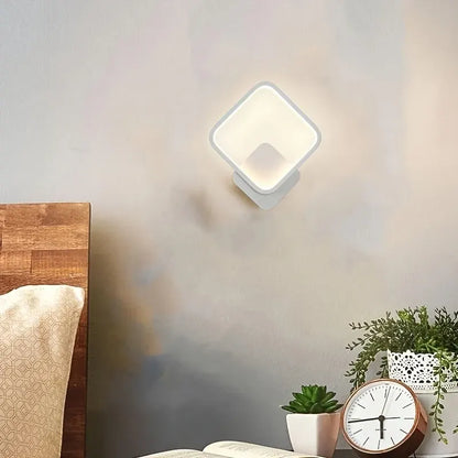 Contemporary Square LED Wall Sconce | Minimalist Geometric Light Fixture