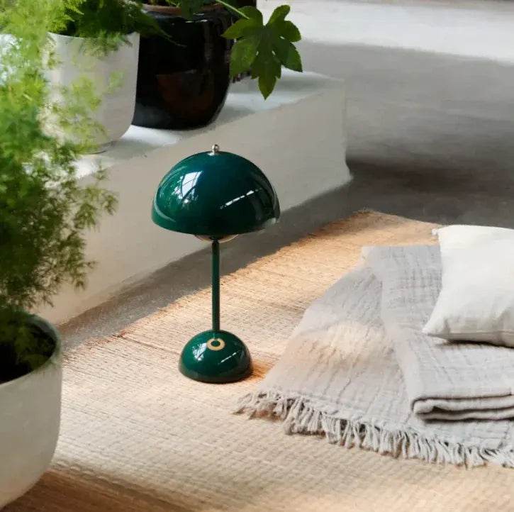 Contemporary Table Lamp with Scandinavian Design Accent
