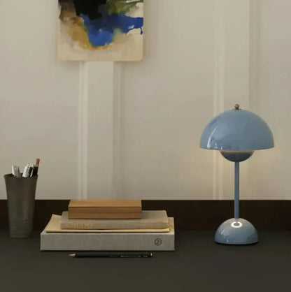 Contemporary Table Lamp with Scandinavian Design Accent