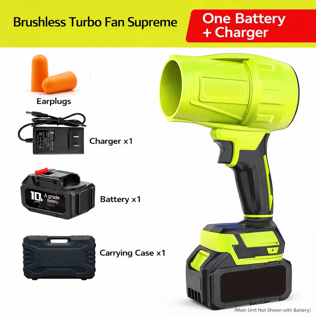 Cordless Electric Leaf Blower - Handheld Yard Cleanup Tool