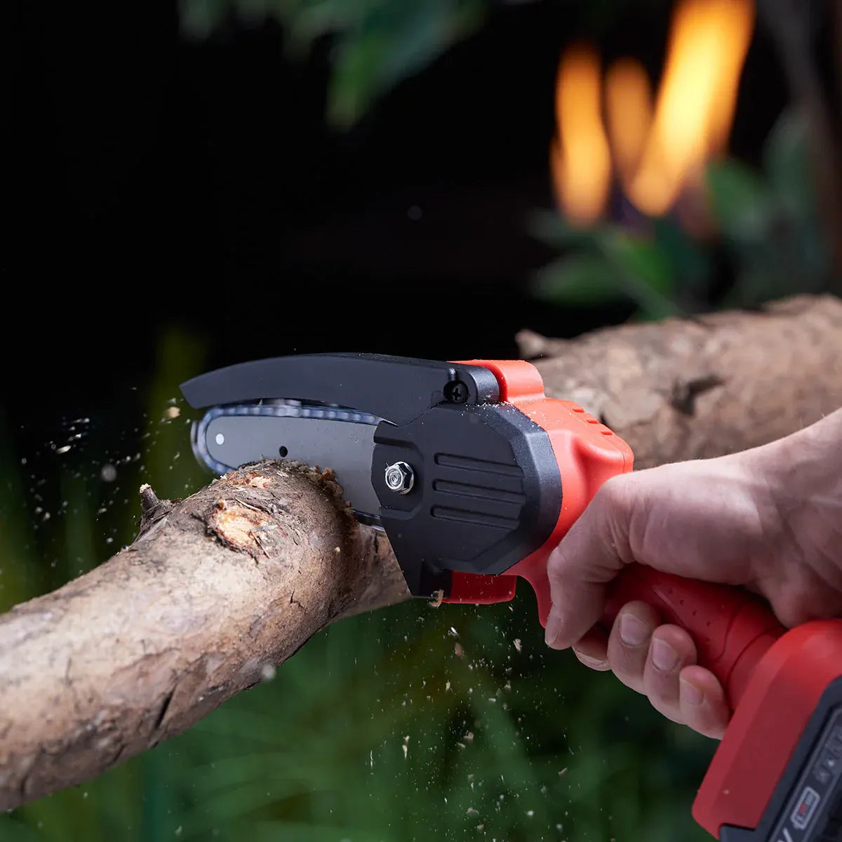 Cordless Handheld Mini Electric Chainsaw for Garden Pruning & Cutting