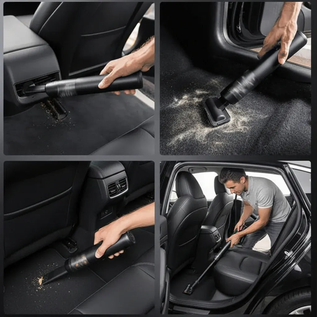 Cordless Handheld Mini Vacuum for Auto Interior Cleaning