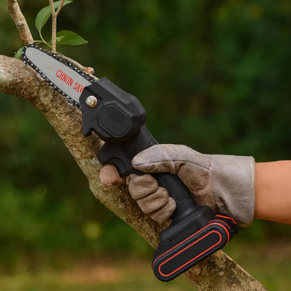 Cordless Mini Chainsaw Pruning Cutter Tool