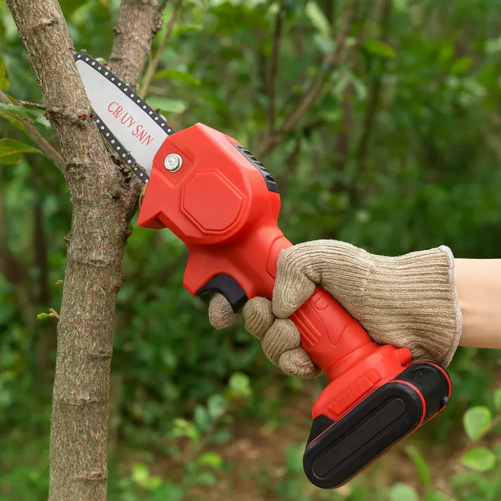 Cordless Mini Chainsaw Pruning Cutter Tool