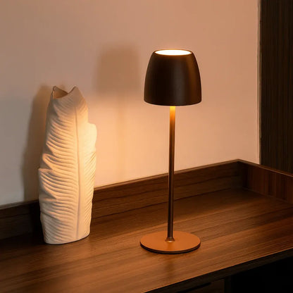Cordless Modern LED Outdoor Table Lamp with Dimmable Light