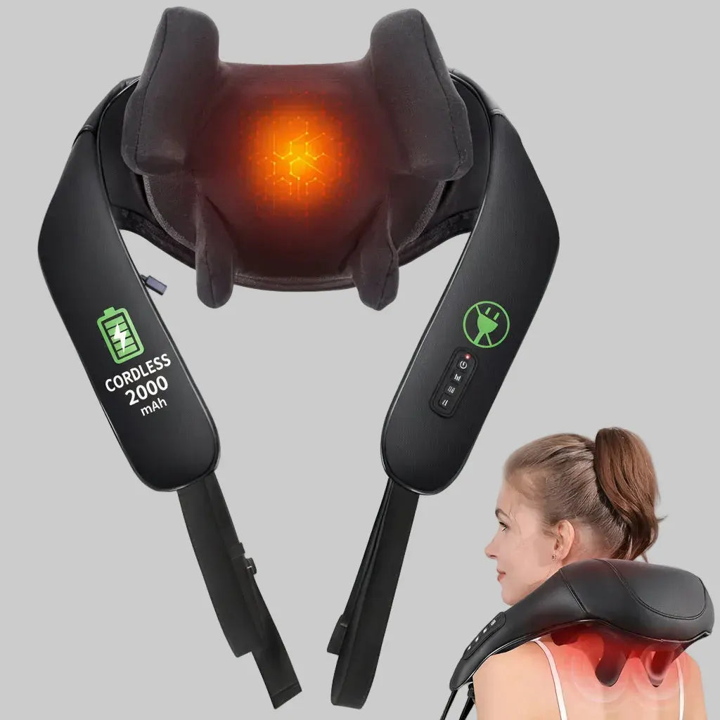 Cordless Neck & Shoulder Massager for Relaxation