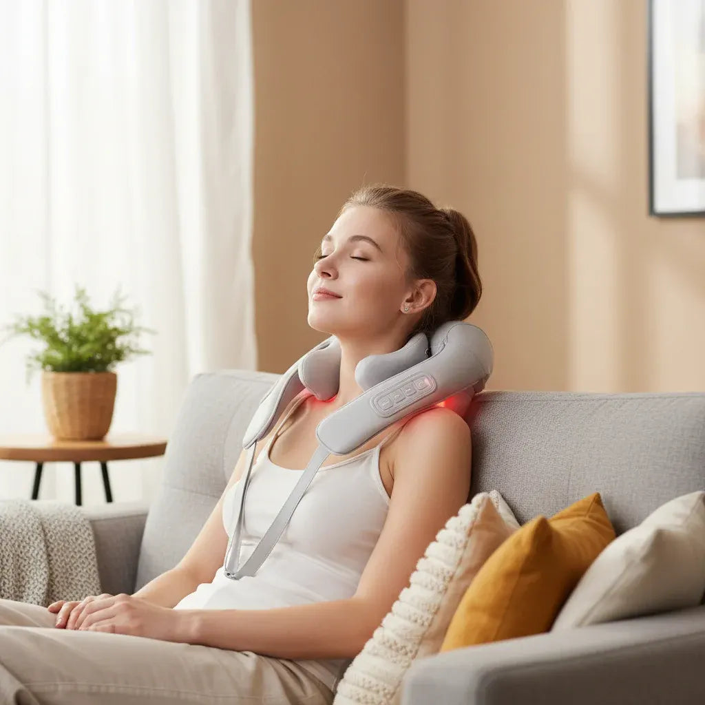 Cordless Neck & Shoulder Massager for Relaxation