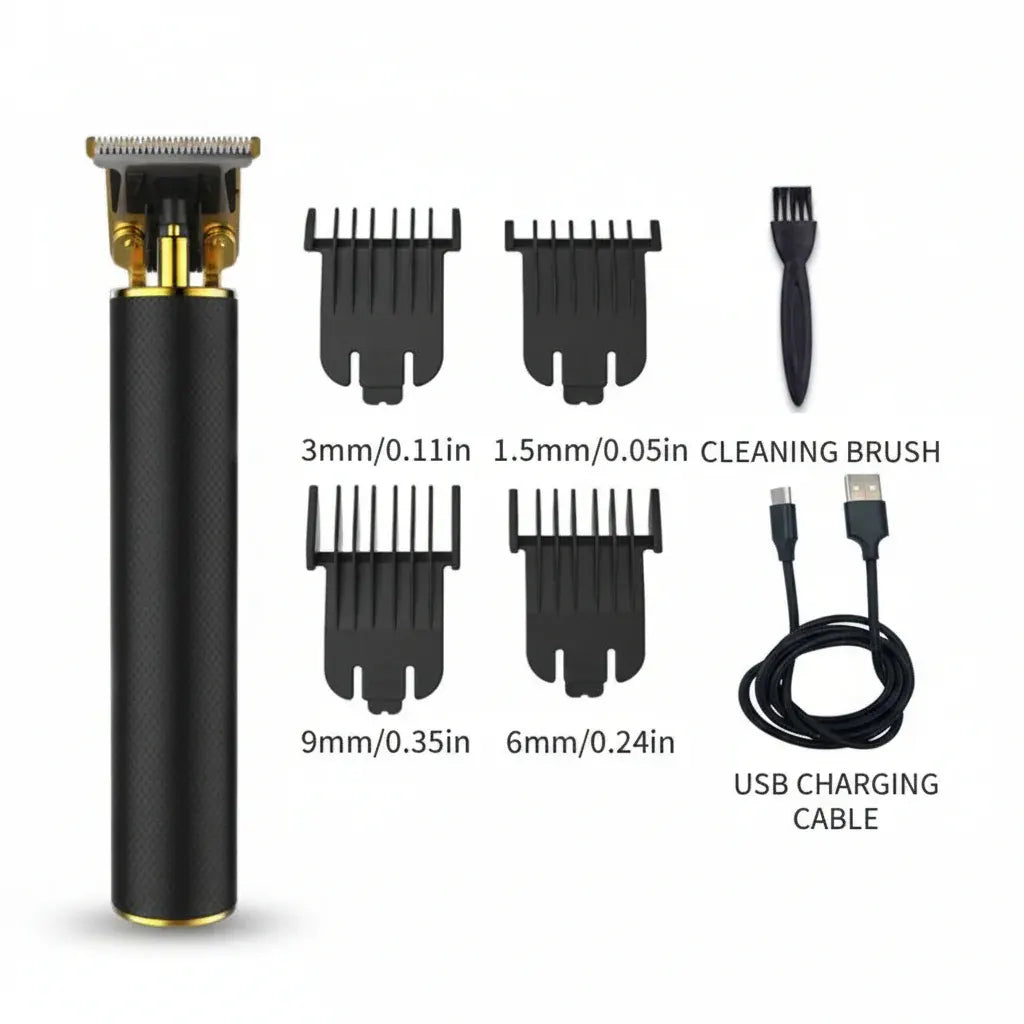 Cordless Professional T-Blade Beard Grooming Trimmer Tool
