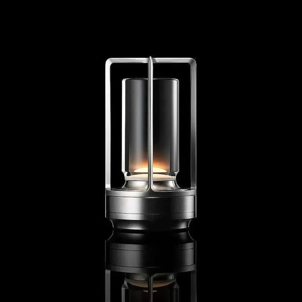 Cordless Rechargeable Battery-Powered Outdoor Lantern Table Lamp