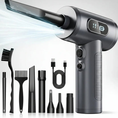 Cordless Rechargeable Electric Air Duster for Electronics Cleaning