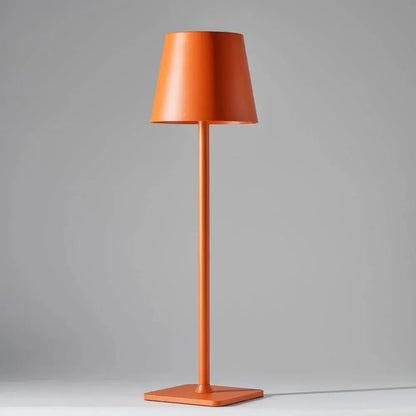 Cordless Rechargeable LED Table Lamp with Dimmable Touch Control, Modern Metal Design