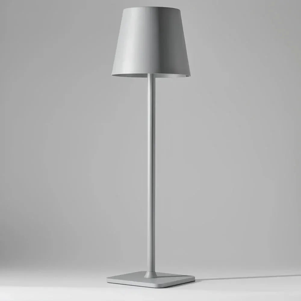 Cordless Rechargeable LED Table Lamp with Dimmable Touch Control, Modern Metal Design