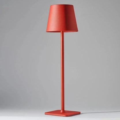 Cordless Rechargeable LED Table Lamp with Dimmable Touch Control, Modern Metal Design