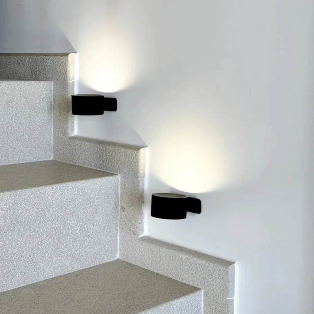 Cordless Rotating LED Wall Sconce Night Light