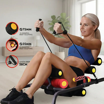 Core Ab Crunch Fitness Machine for Abdominal Strength Training