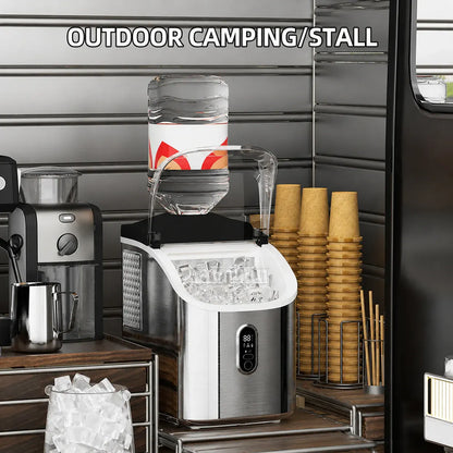 Countertop Ice Maker Machine, Portable & Self-Cleaning Design