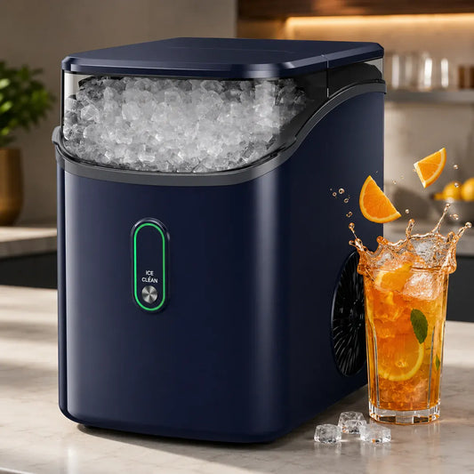 Countertop Nugget Ice Maker with Cooling Function