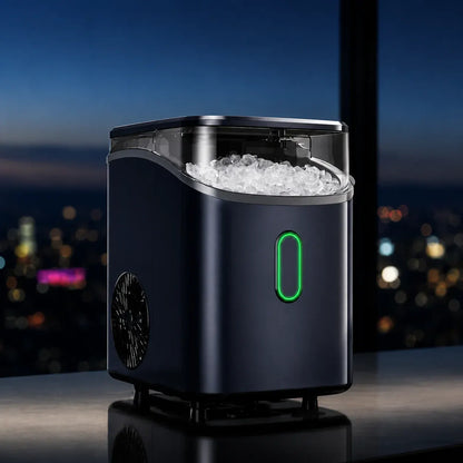 Countertop Nugget Ice Maker with Cooling Function