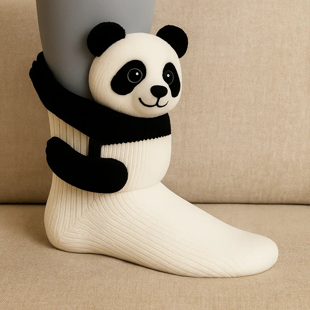 Cozy 3D Animal Design Non-Slip House Socks