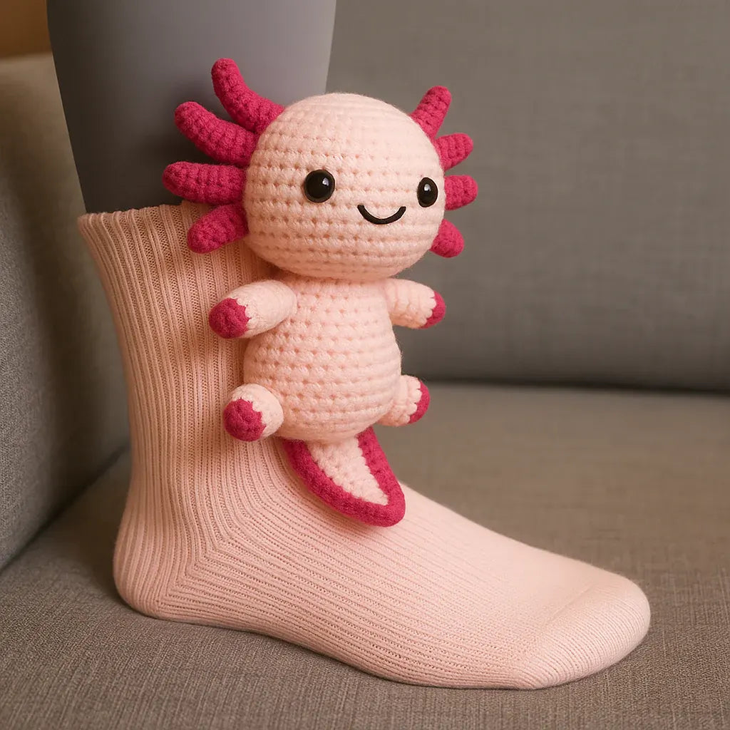 Cozy 3D Animal Design Non-Slip House Socks