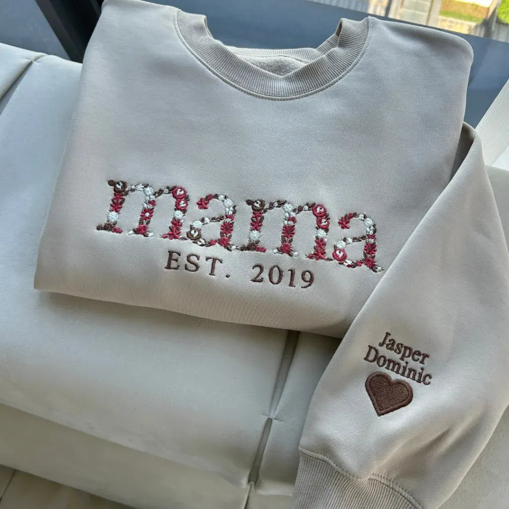 Cozy Mom Pullover Sweatshirt – Casual Mother's Day Gift Hoodie