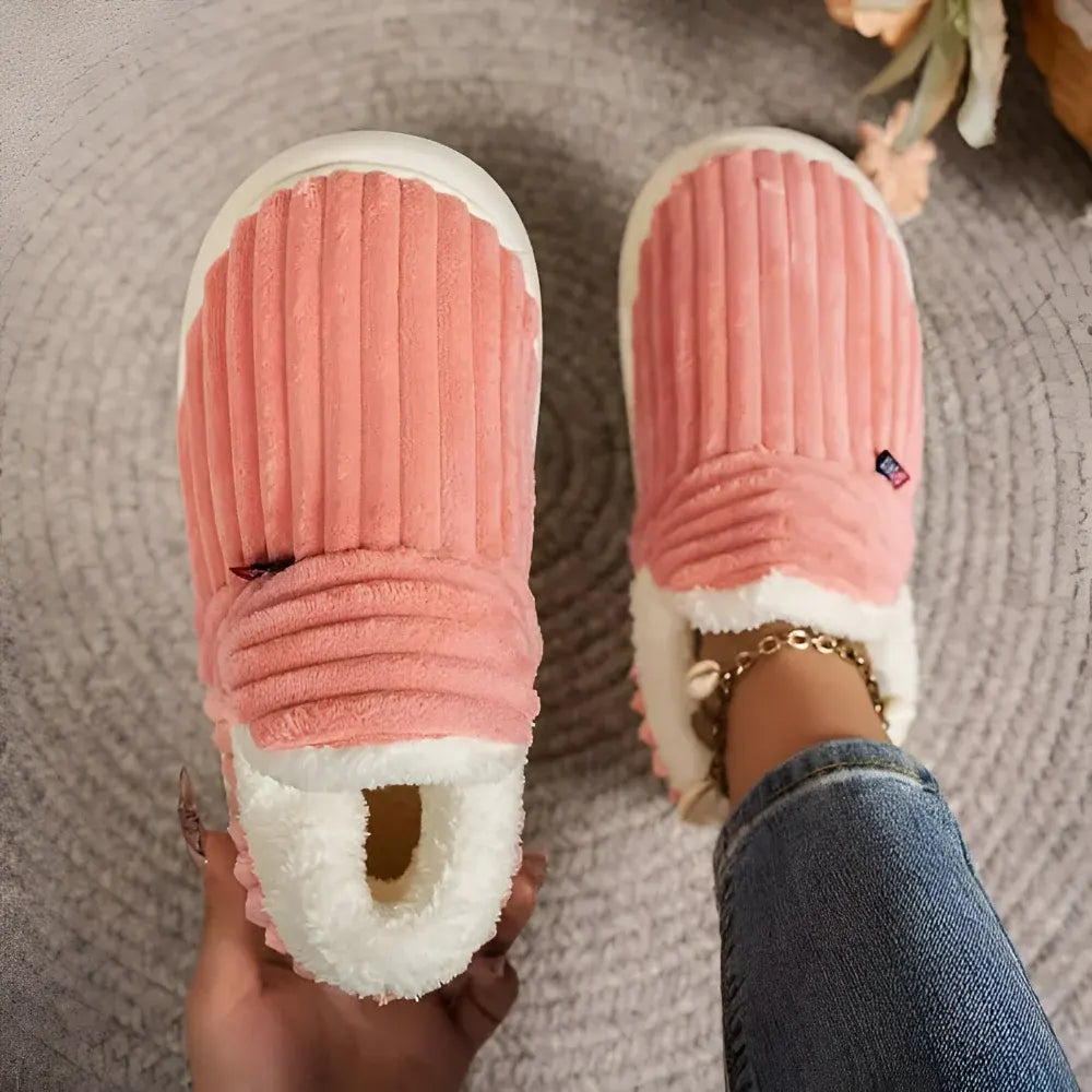 Cozy Non-Slip Winter House Slippers for Women Indoor Footwear