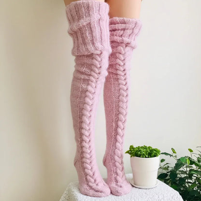 Cozy Warm Winter Knee-High Comfort Stockings