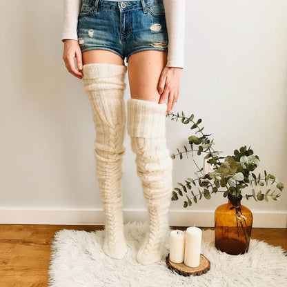 Cozy Warm Winter Knee-High Comfort Stockings