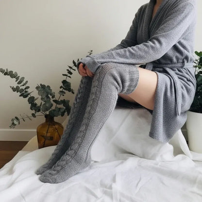 Cozy Warm Winter Knee-High Comfort Stockings