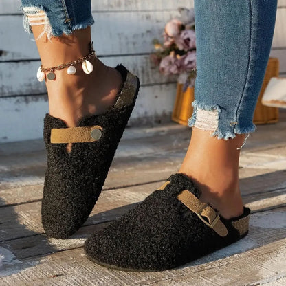 Cozy Women's Winter Slippers - Warm Indoor Footwear
