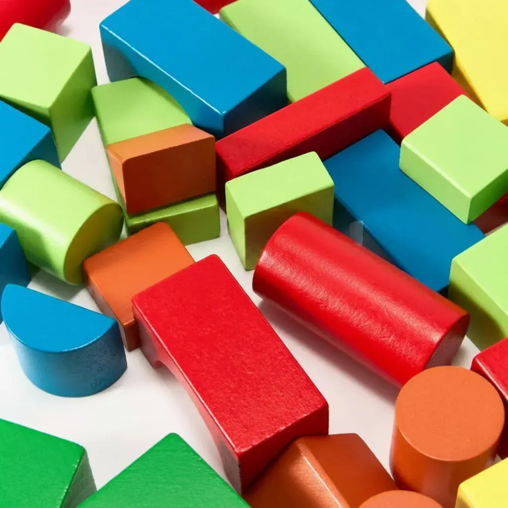 Creative Wooden Block Set for Kids Building Fun