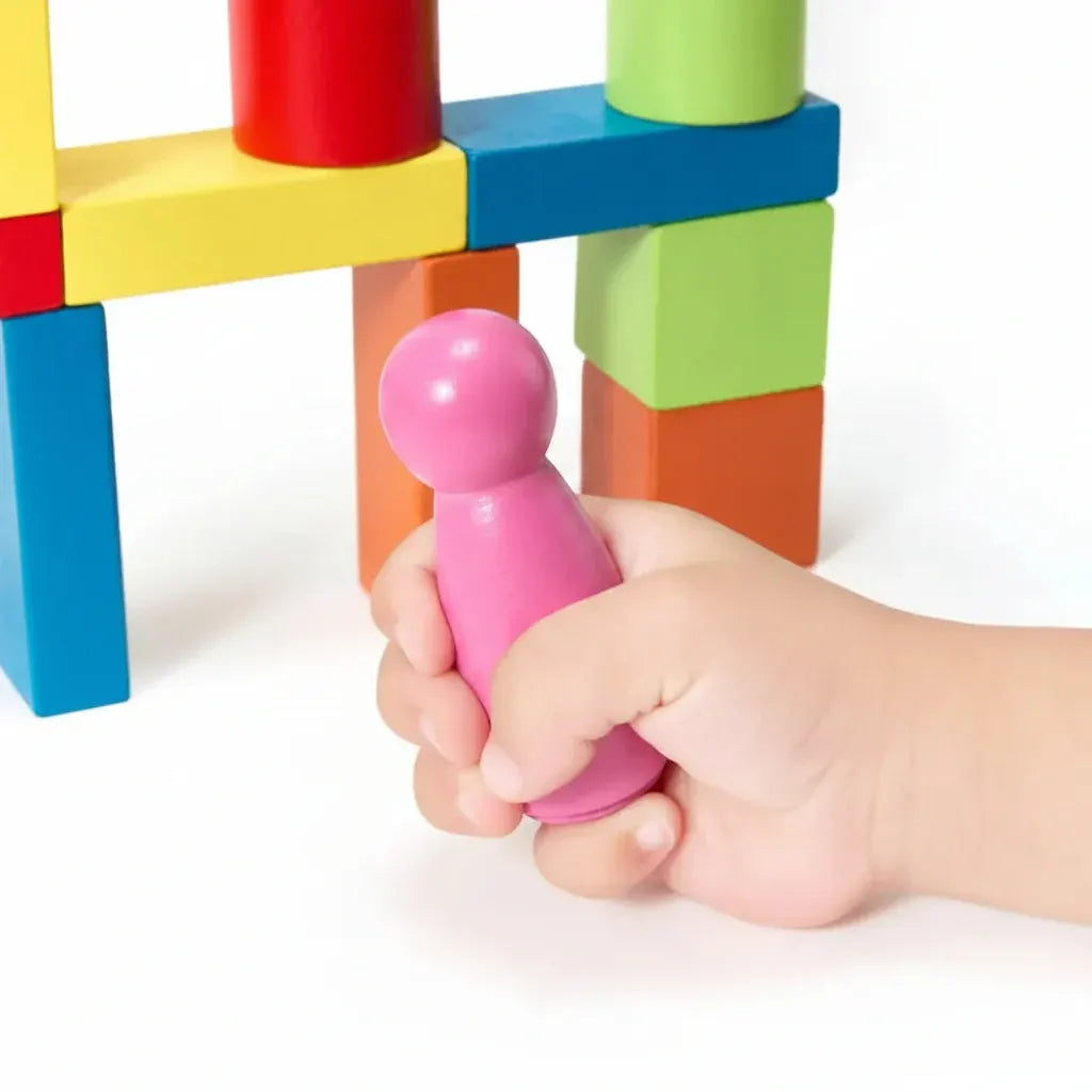 Creative Wooden Block Set for Kids Building Fun