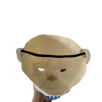 Creepy Clown Full-Face Halloween Mask Scary Costume Accessory
