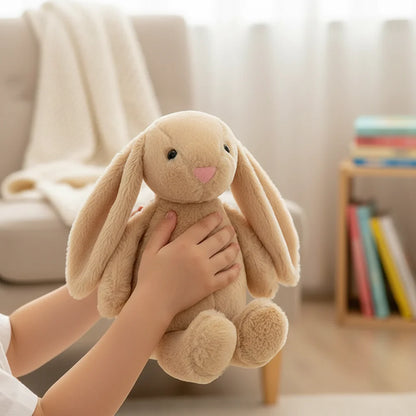 Cuddly Bunny Rabbit Plush Pendant - Soft Stuffed Animal Toy