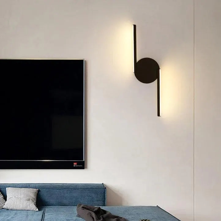 Curved Arc LED Wall Sconce | Modern Minimalist Lighting Design
