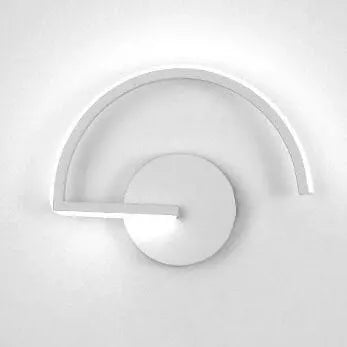 Curved Arc LED Wall Sconce | Modern Minimalist Lighting Design