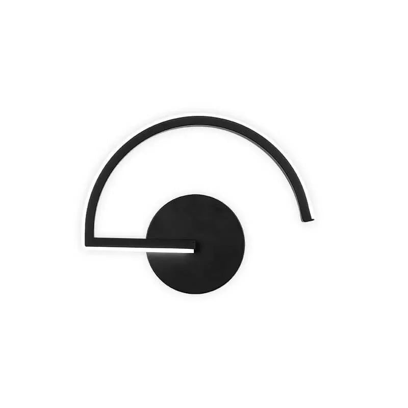 Curved Arc LED Wall Sconce | Modern Minimalist Lighting Design