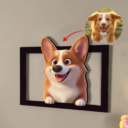 Custom 3D Wooden Photo Frame Personalized Wall Decor Gift