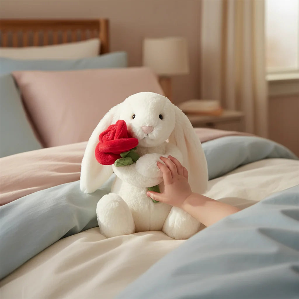 Cute Bunnycat Plush Stuffed Animal Doll – Soft Cuddly Gift