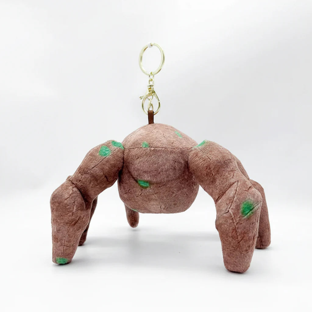 Cute Plush Spider Hanging Charm Keychain Toy - Rocky Project