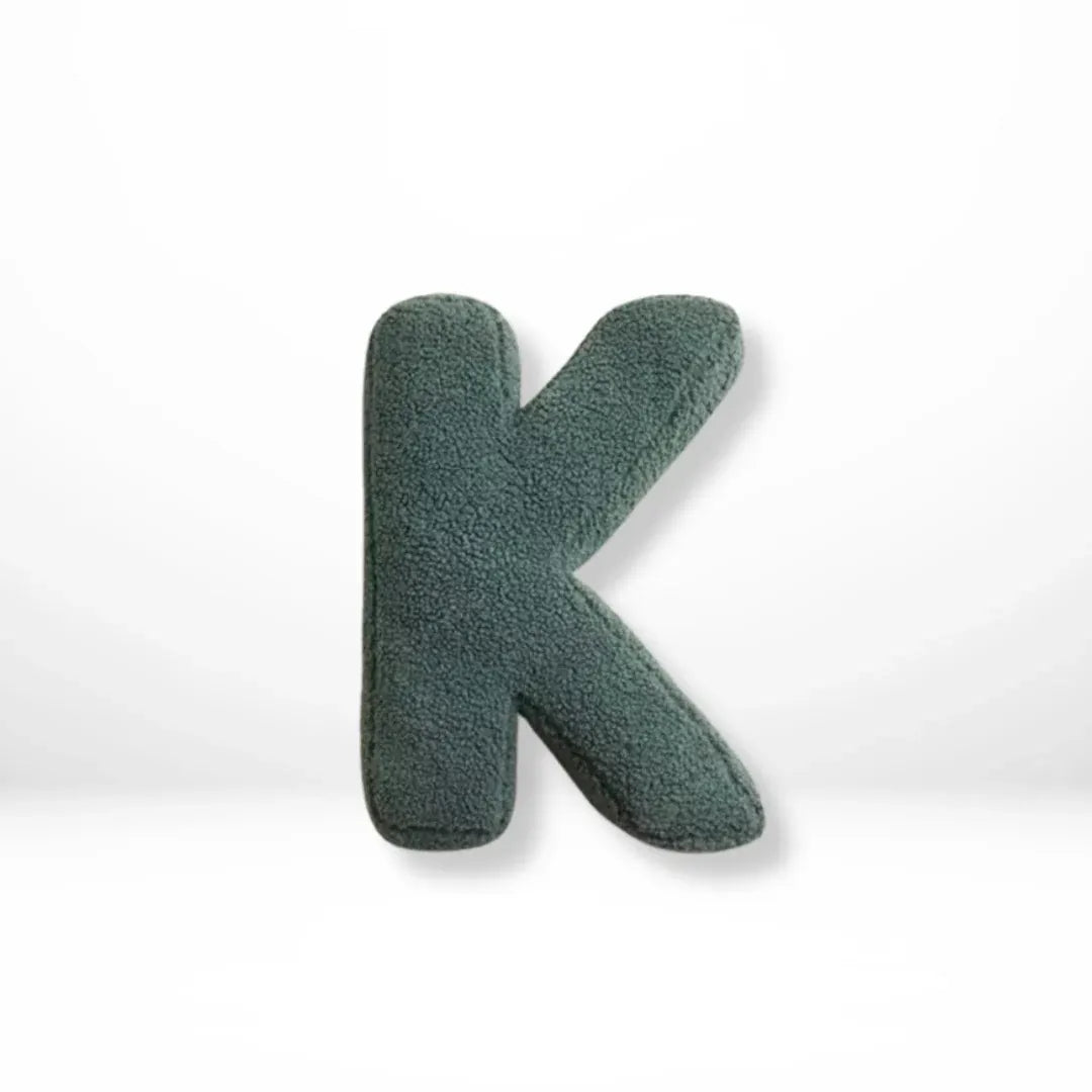 Decorative Alphabet Letter Throw Pillow Cushion