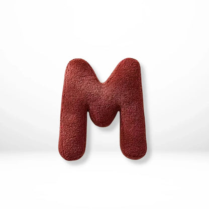 Decorative Alphabet Letter Throw Pillow Cushion
