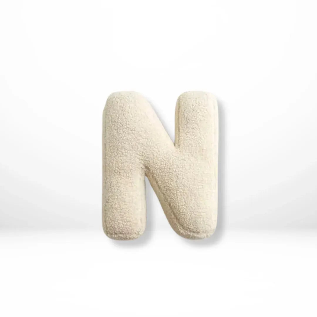 Decorative Alphabet Letter Throw Pillow Cushion