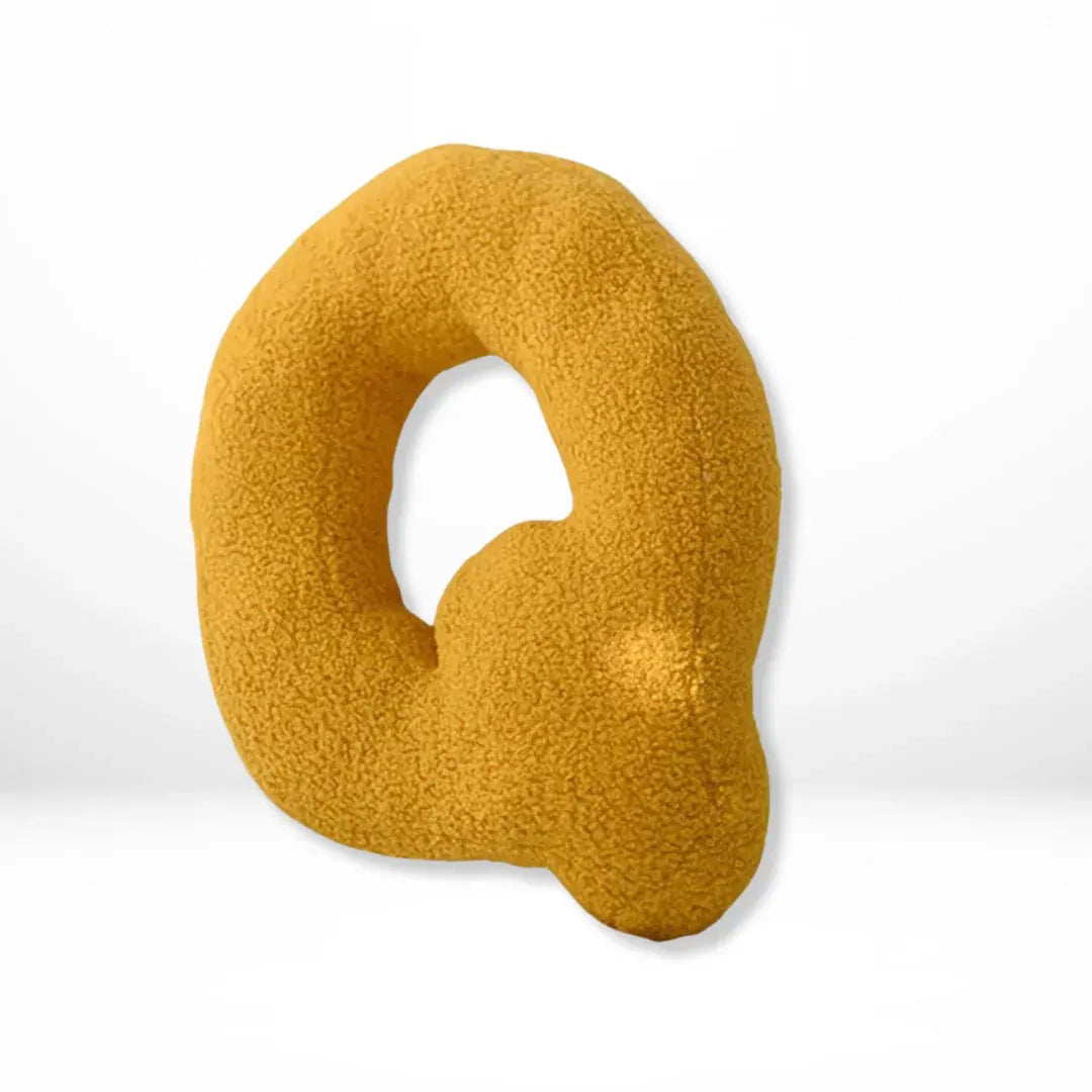 Decorative Alphabet Letter Throw Pillow Cushion