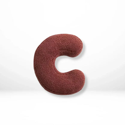 Decorative Alphabet Letter Throw Pillow Cushion