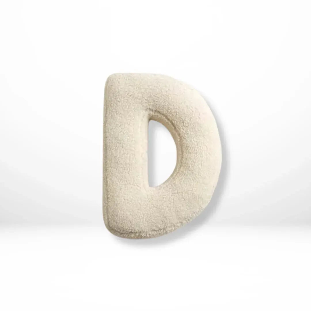 Decorative Alphabet Letter Throw Pillow Cushion