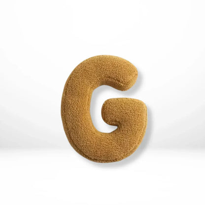 Decorative Alphabet Letter Throw Pillow Cushion