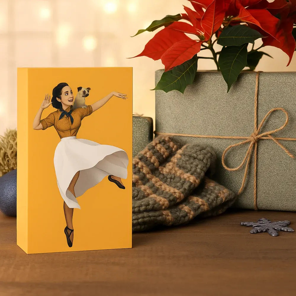 Decorative Figure-Style Tissue Box Holder Stand