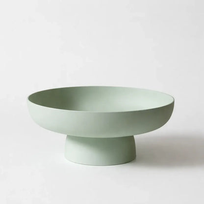 Decorative Pedestal Fruit Bowl for Kitchen Counter and Table Serving