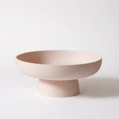 Decorative Pedestal Fruit Bowl for Kitchen Counter and Table Serving